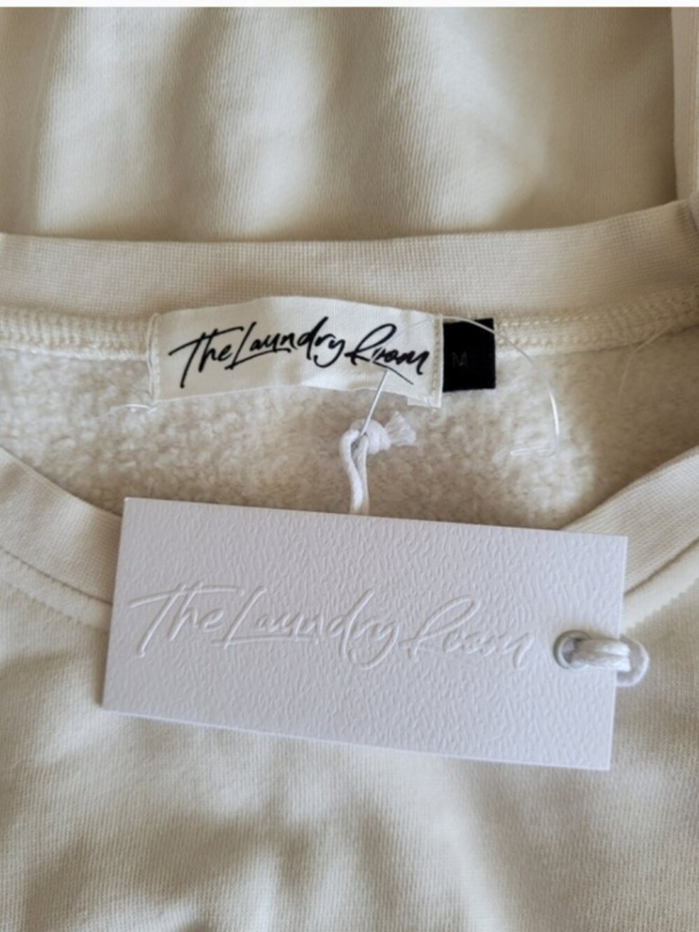 Anthropologie NWT The Laundry Room Sweatshirt Oversized size M - Picture 4 of 7